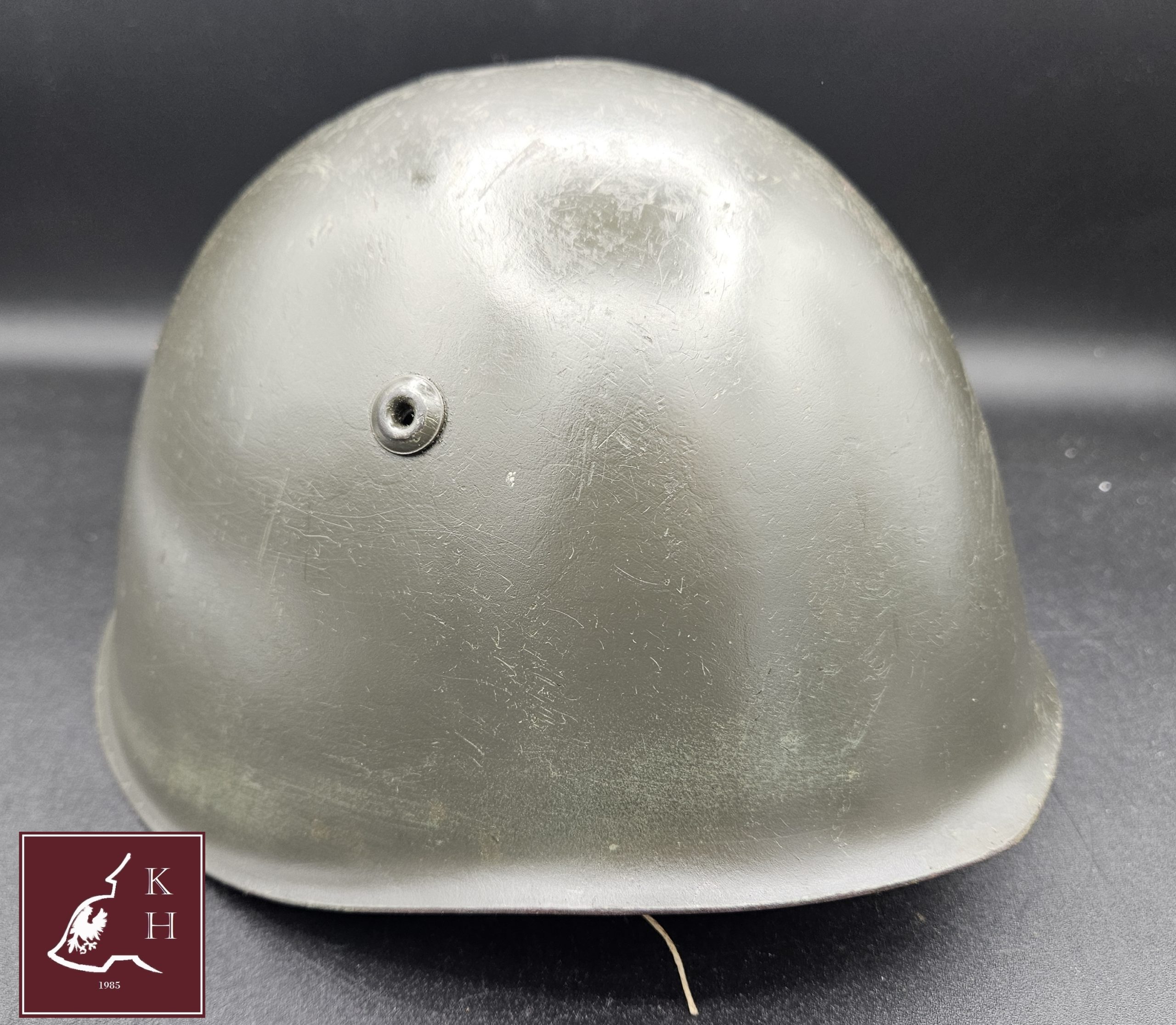 Italian Royal Army WW2 M33 Helmet - darker shade - Karl Häuser